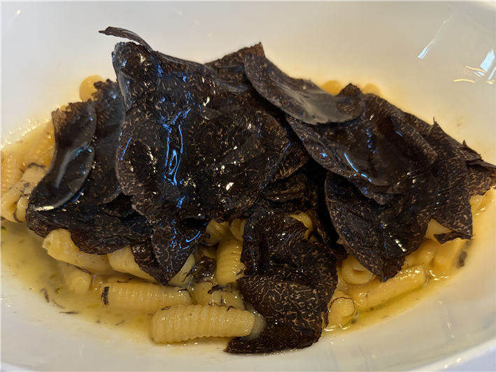 Parmesan and truffle pasta